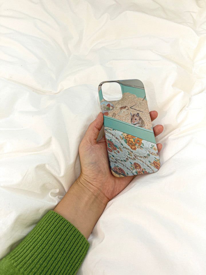 [mint cage hamster hard case]
