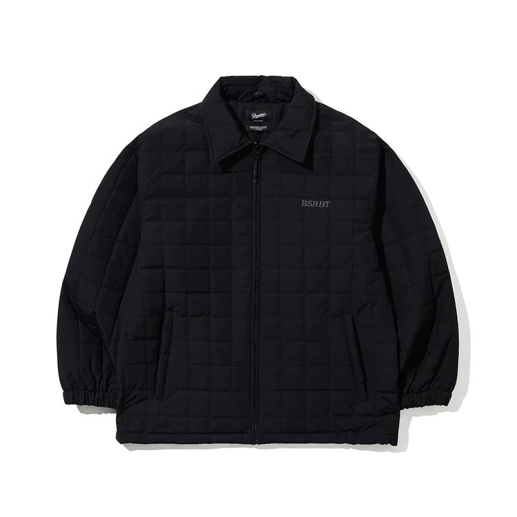 LOGO QUILTING COLLAR JACKET