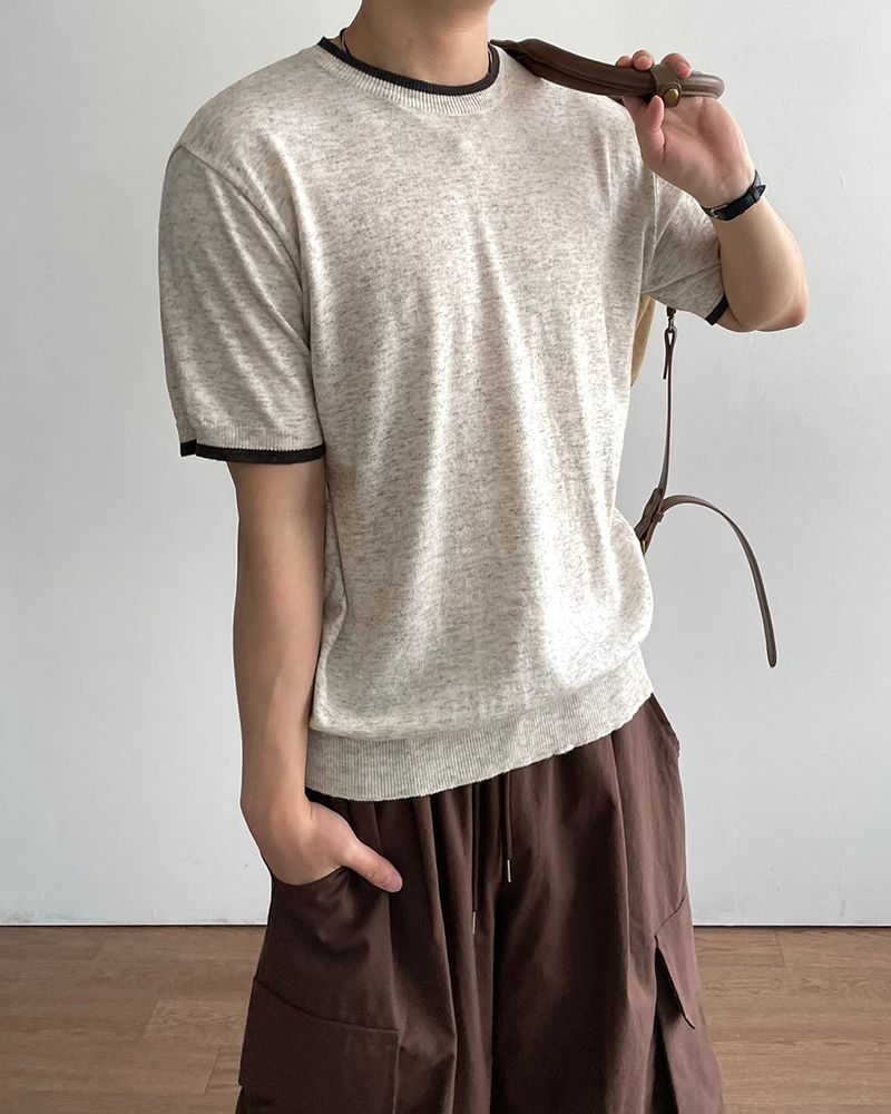 Elbin Bamboo Short Sleeve Knit