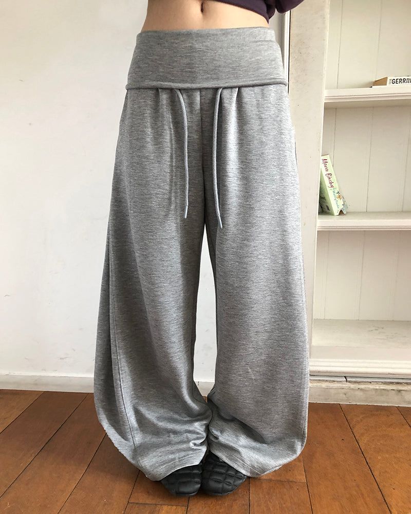 WONDER WONDER(ワンダーワンダー)の「Juke Folding Oversized Pintuck Training Pants(Pants)」