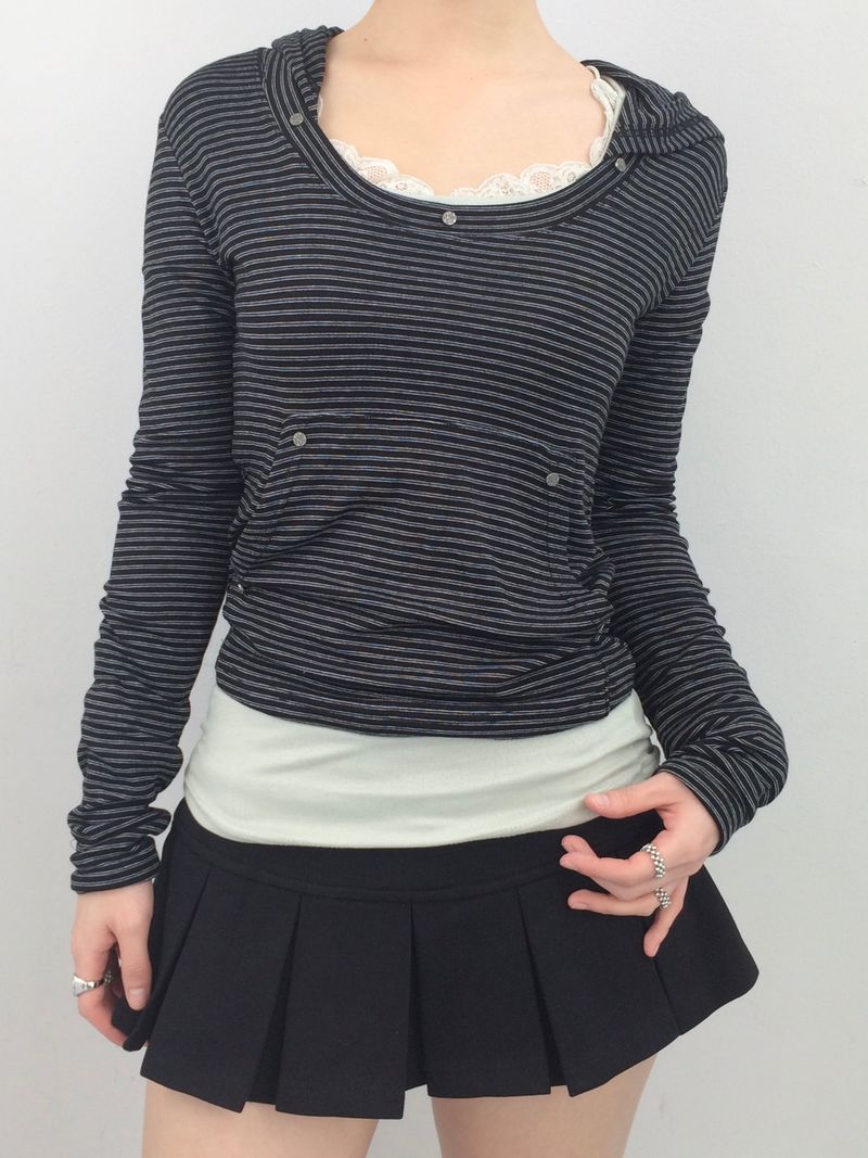 Basic Pleated Miniskirt