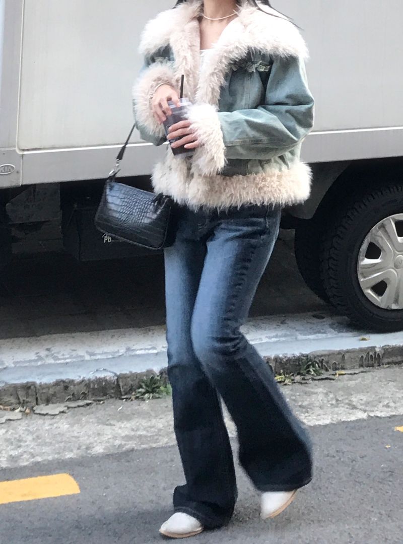 Y2K Feminine Bootcut Pants