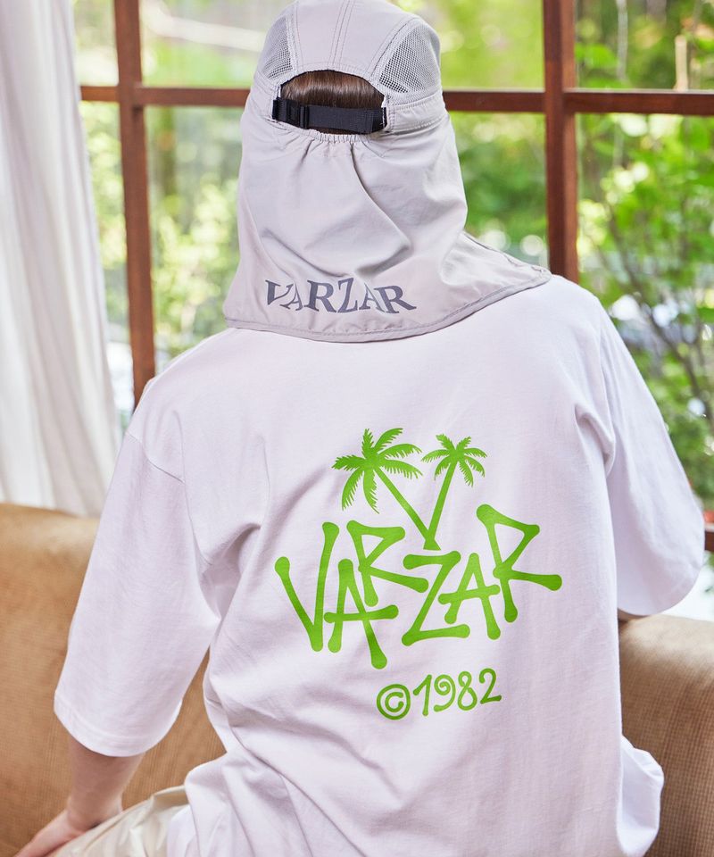 VARZAR(バザール)の「Palm Tree Logo T-Shirts White(Tops)」