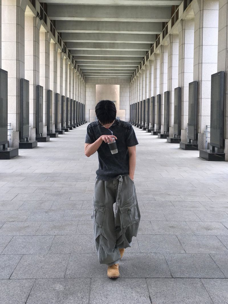 Urban Belted Cargo Pants 3C