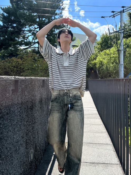 Emerald Tin Denim Pants