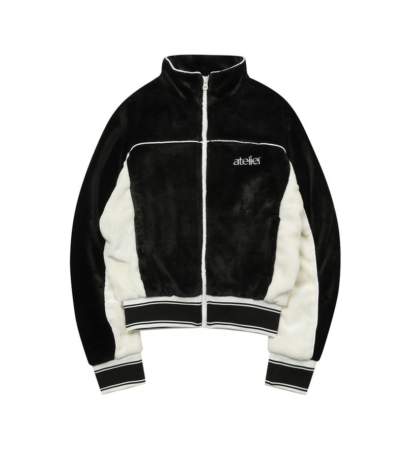 CHANCECHANCE（チャンスチャンス）の「ATELIER TRACK JACKET(BLACK)（Jackets/Outerwear）」