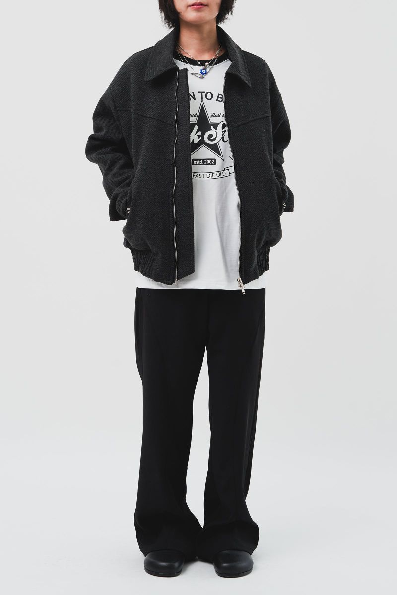 Arch Boots-cut Span Trousers