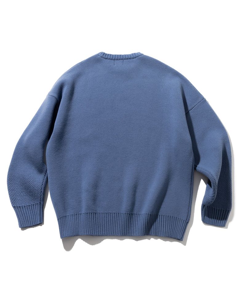 SAFETY LETTERING WOOL KNIT MWZNT001