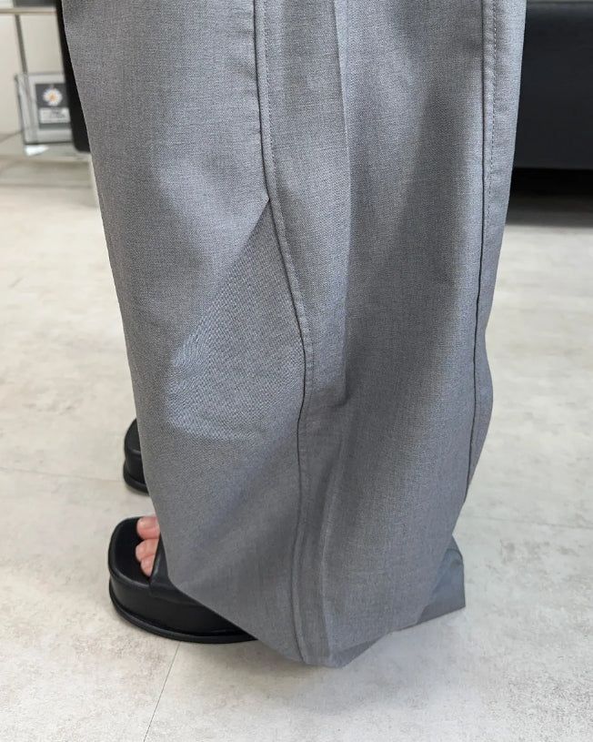 Lupen Pintuck Balloon Slacks