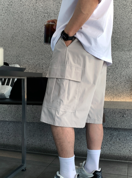 Kuiper Half Bermuda Nylon Cargo Shorts