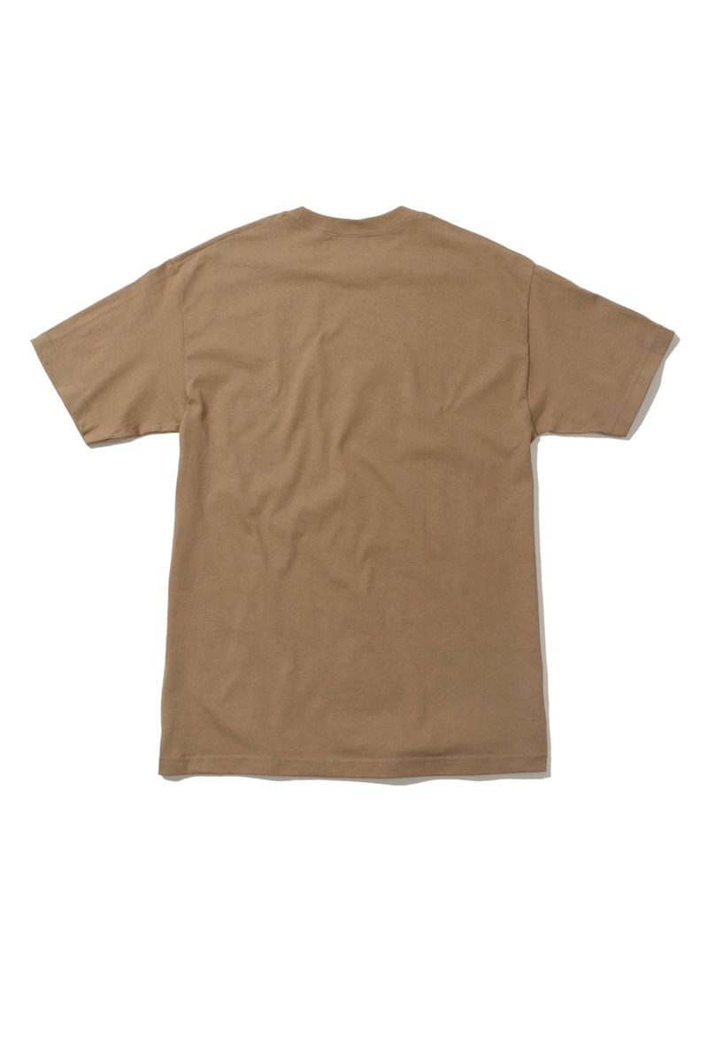OS LOGO TEE - KHAKI