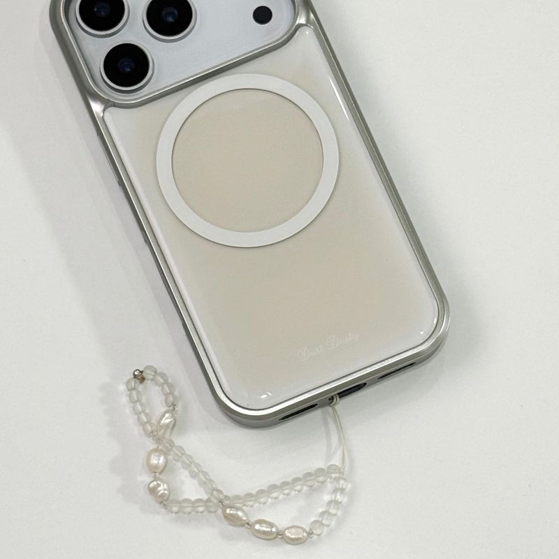 yellow silver MagSafe bumper case