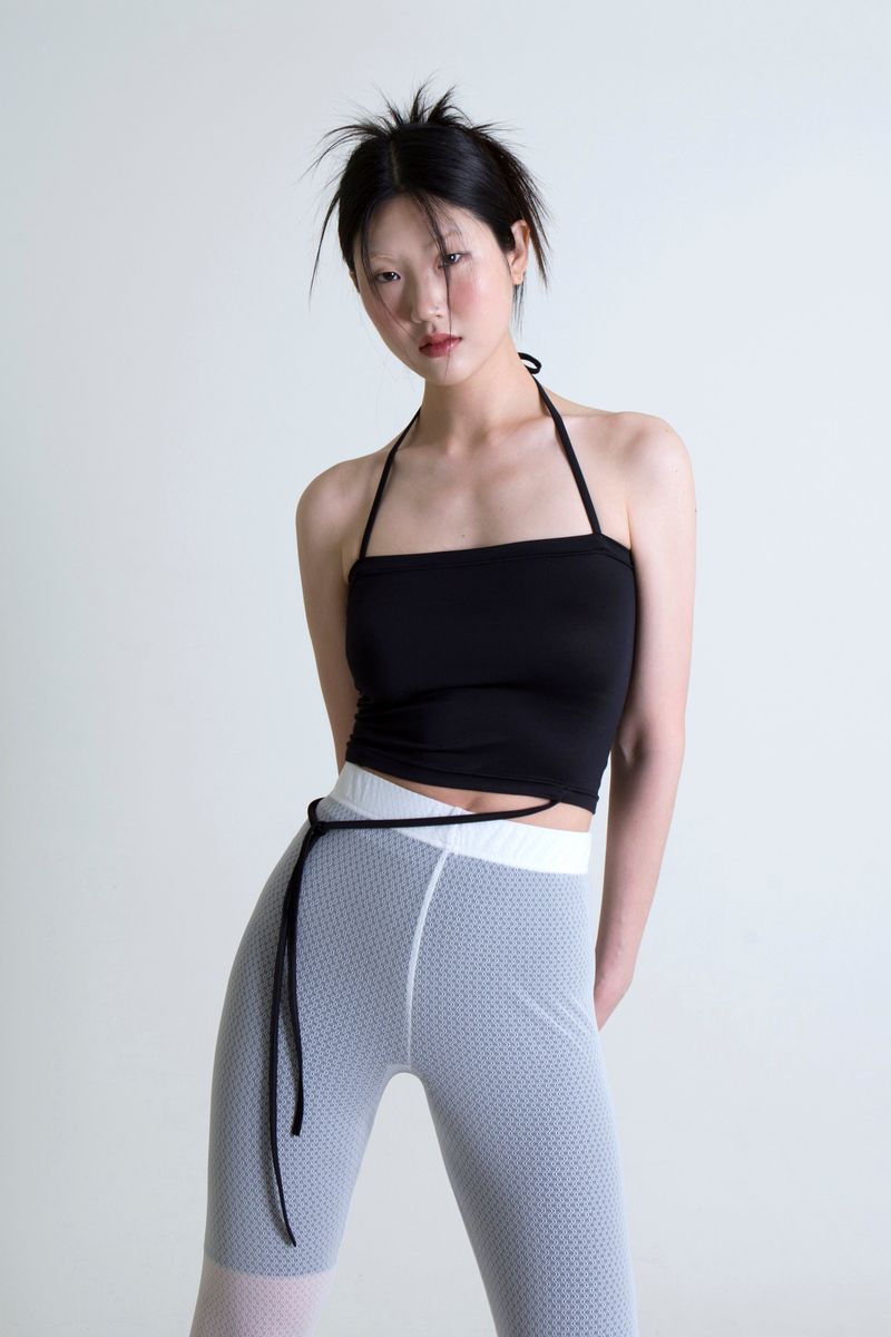 STRING TUBETOP BLACK