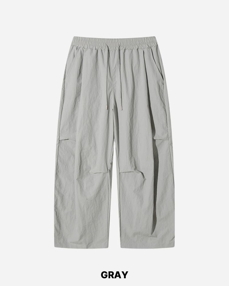 Ripple Pintuck Nylon pants