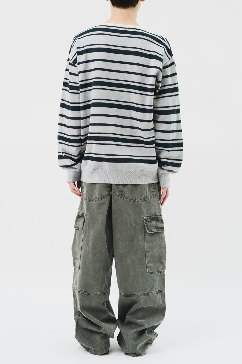 Tora Open Striped Knit (3color)