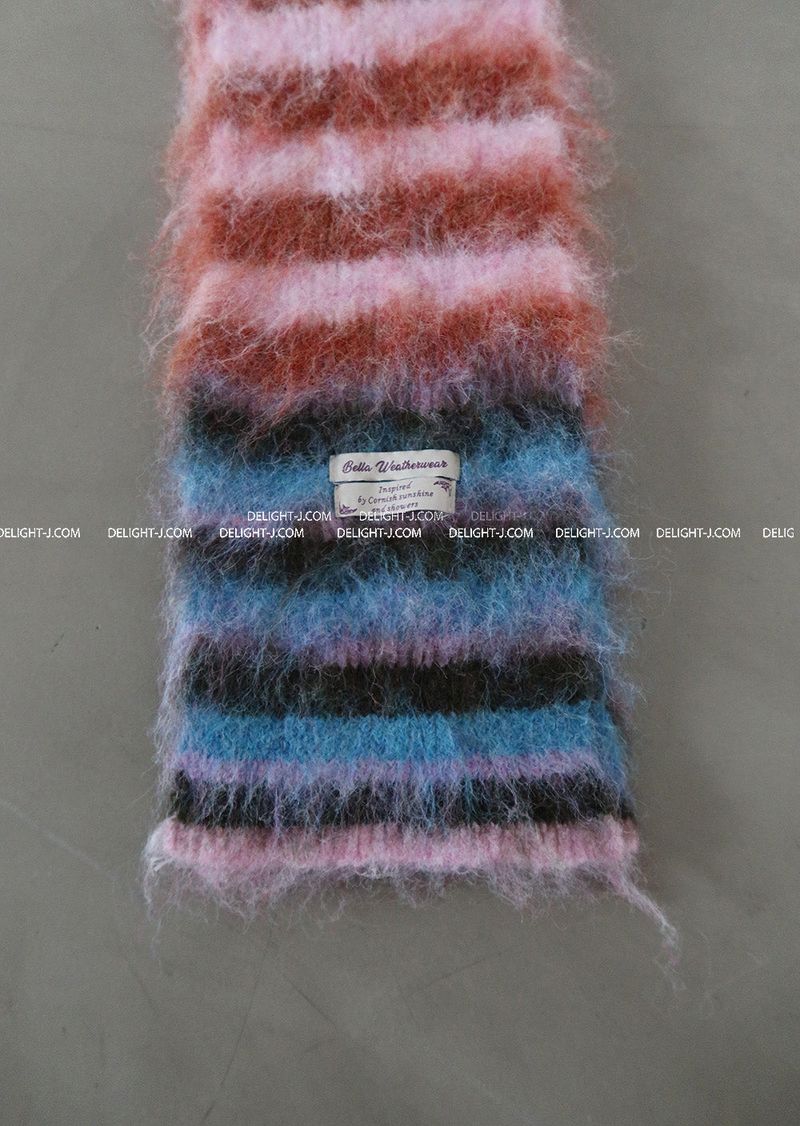 Candy Stripe Colorful muffler