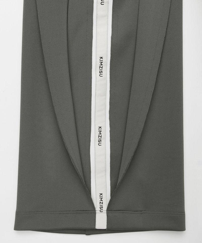 Logo Tape Track Pants _ GREY