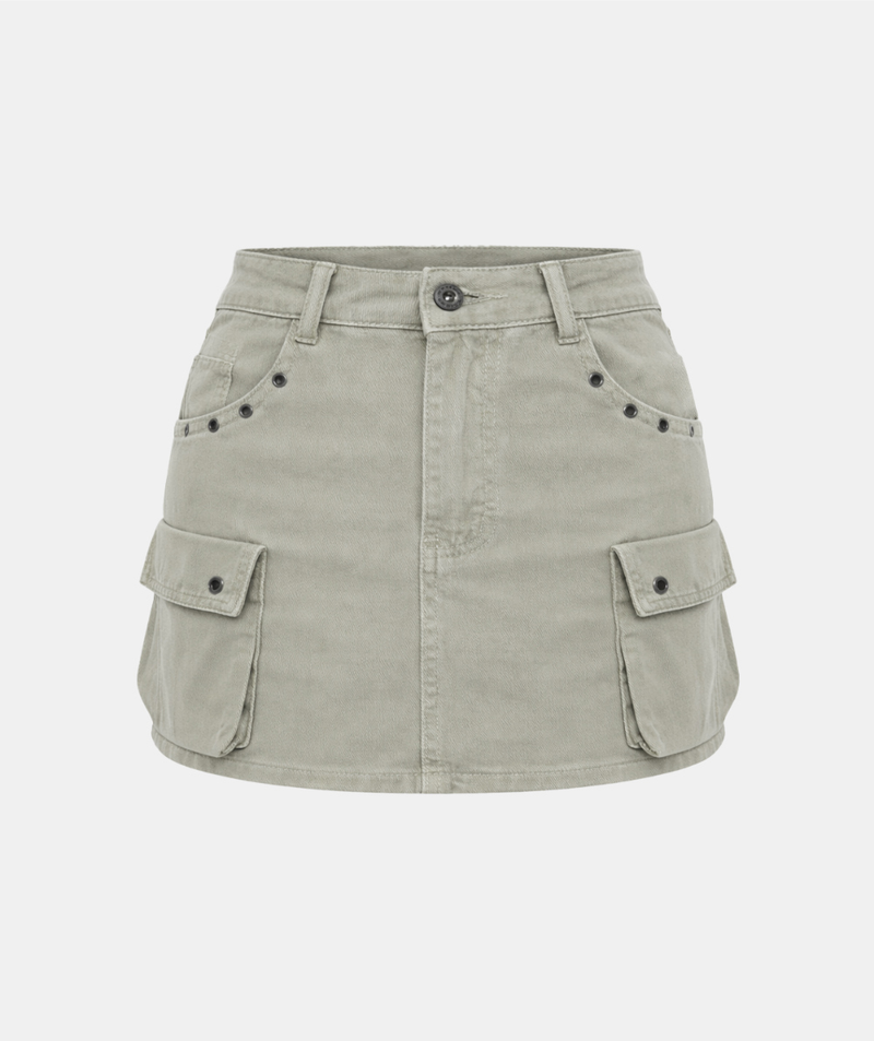 Bruno Utility Denim Skirt