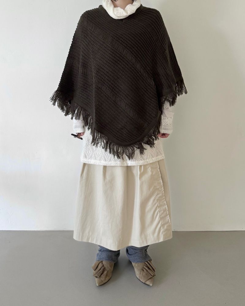 Buckle Wrap Skirt