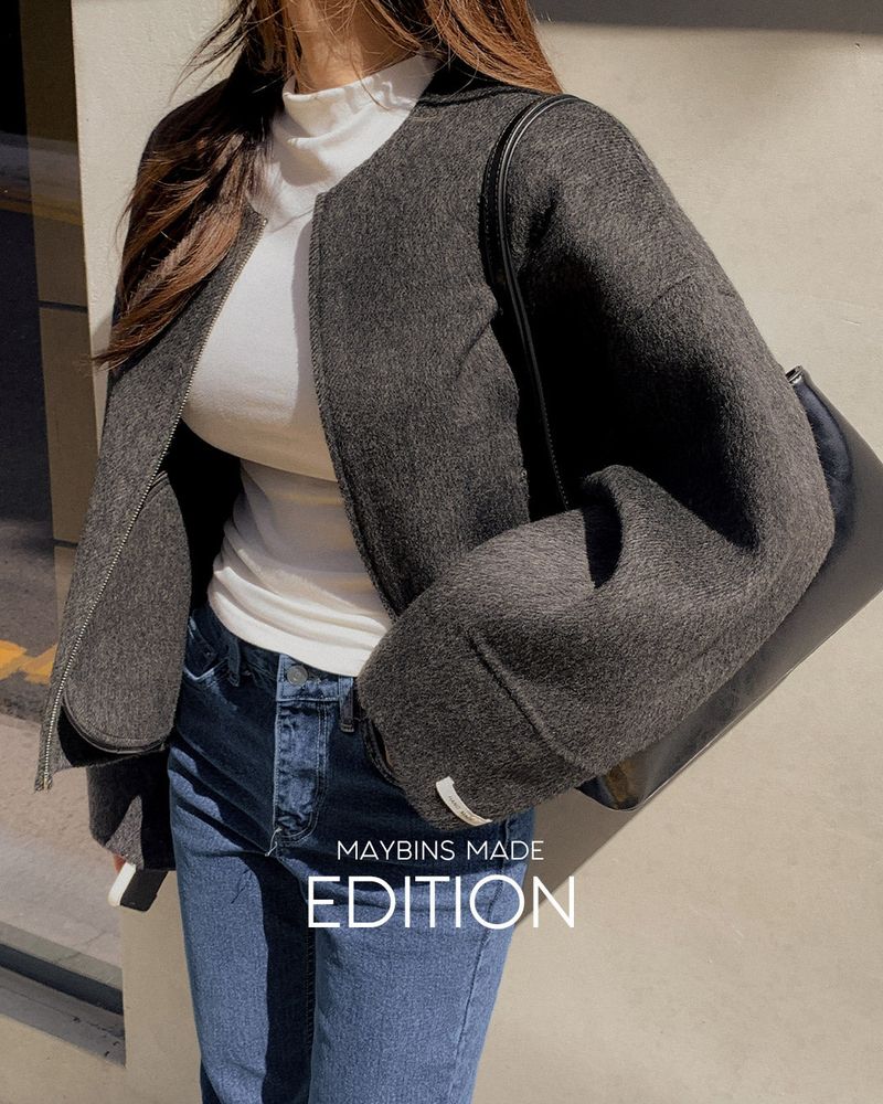 MAYBINS（メイビンス）の「[MADE] Rene ハンドメイドジップアップジャケット（ジャケット/アウター）」