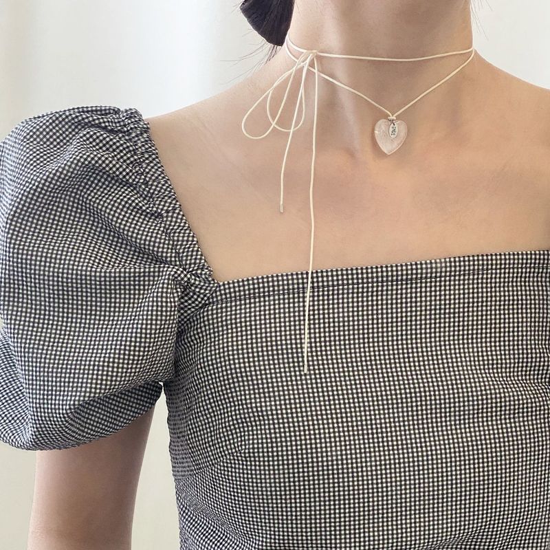 BABT SEOUL（ バブトソウル）の「ミルクジャムハートネックレス（アクセサリー）」