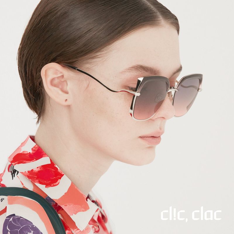CLIC,CLAC(クリック,クラック)の「オーバーサイズサングラス CLIC,CLAC モニカ01(ファッション小物)」