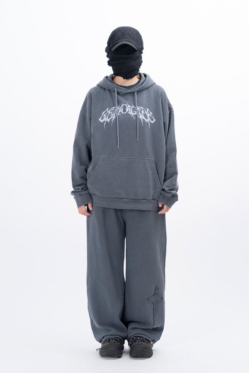 Flame Lettering Pigment Hood