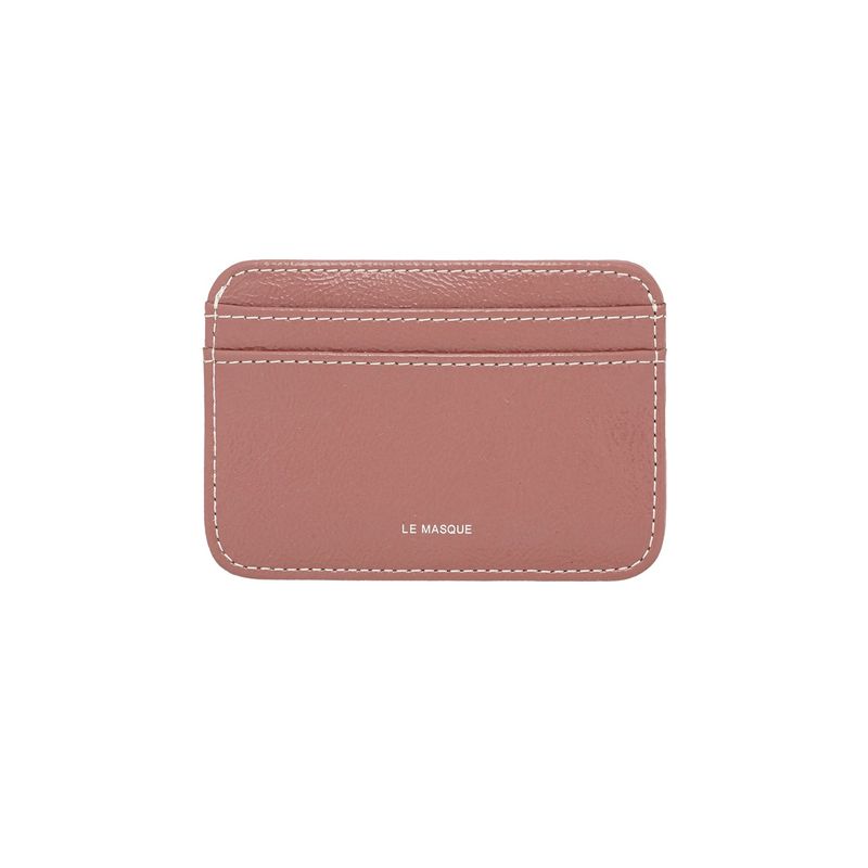 Daisy Slim Mini Transportation Card Wallet Antique pink