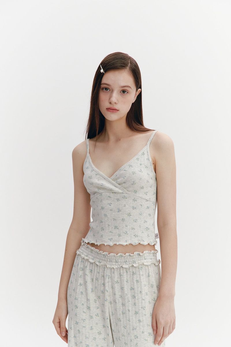 Wave Sleeveless Oatmeal