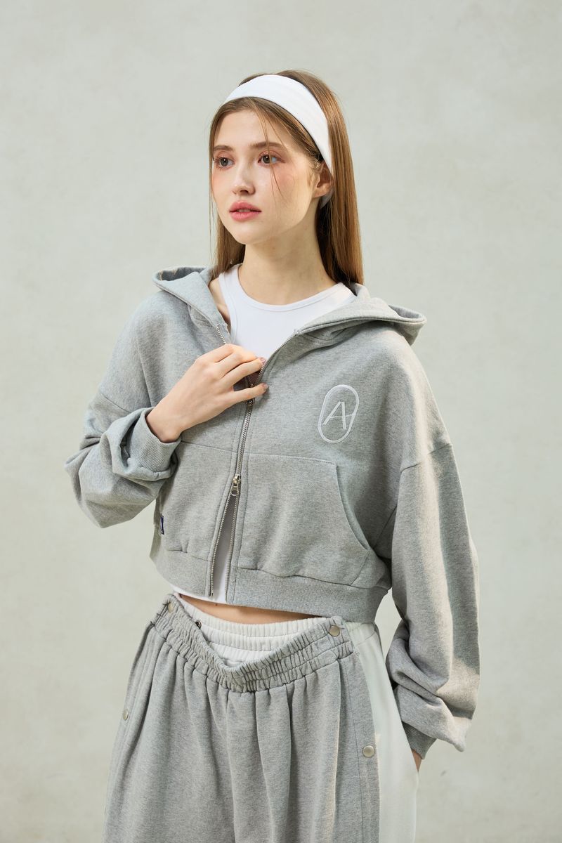 PITA HOOD ZIP-UP / MELANGE