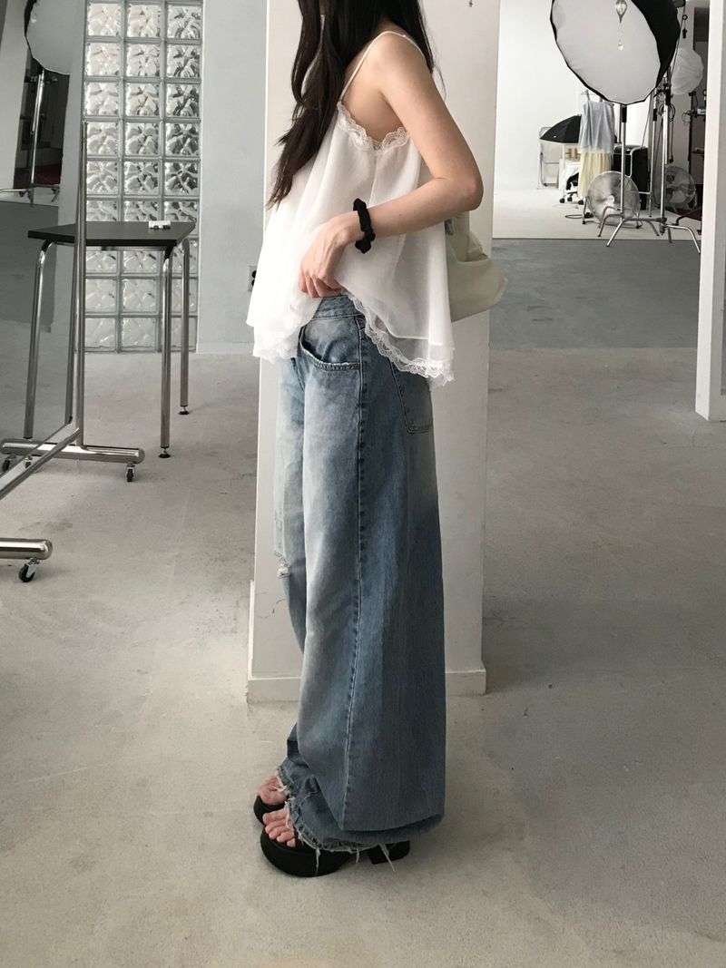 Perrier Frill Top (3 colors)