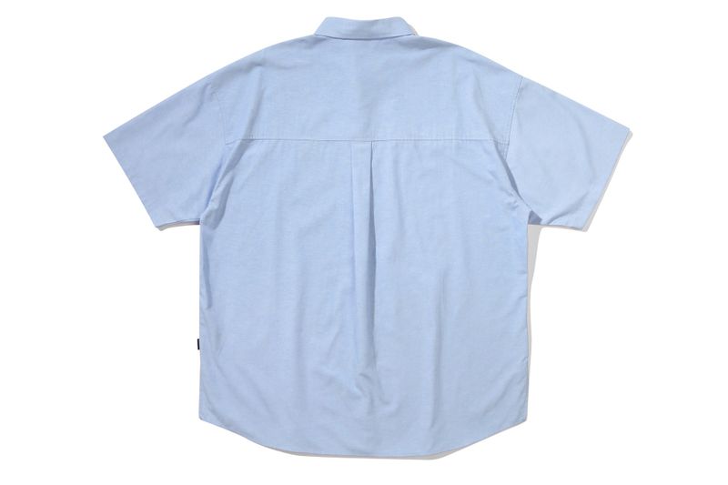RECENT LOGO OXFORD SHIRT_SKY BLUE