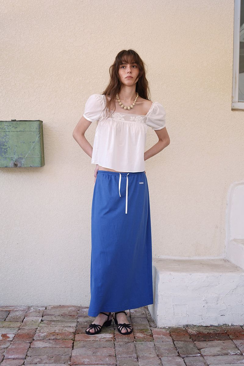 Rose square blouse