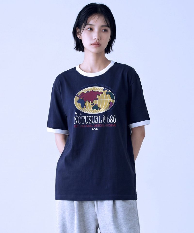 Coloring World Ringer T-Shirts - 4COLOR