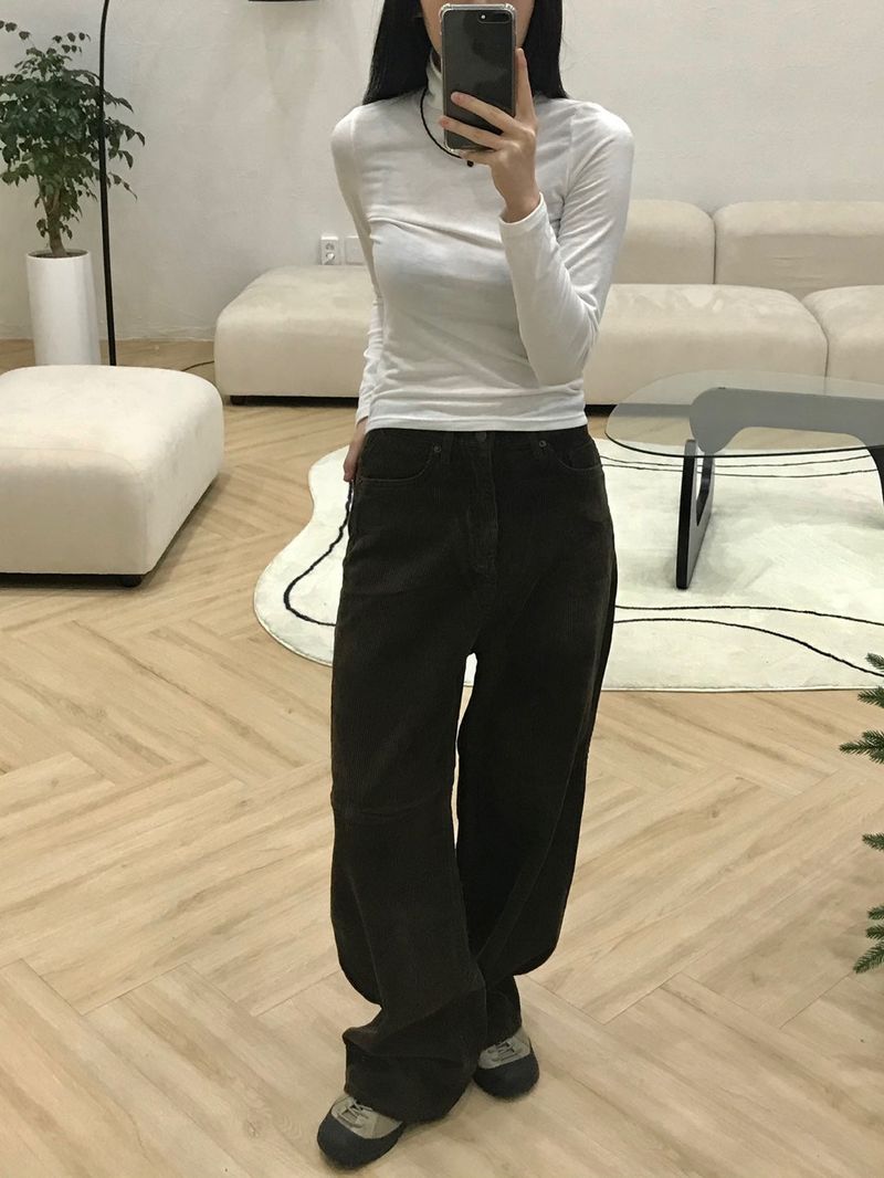 Calia wide corduroy pants