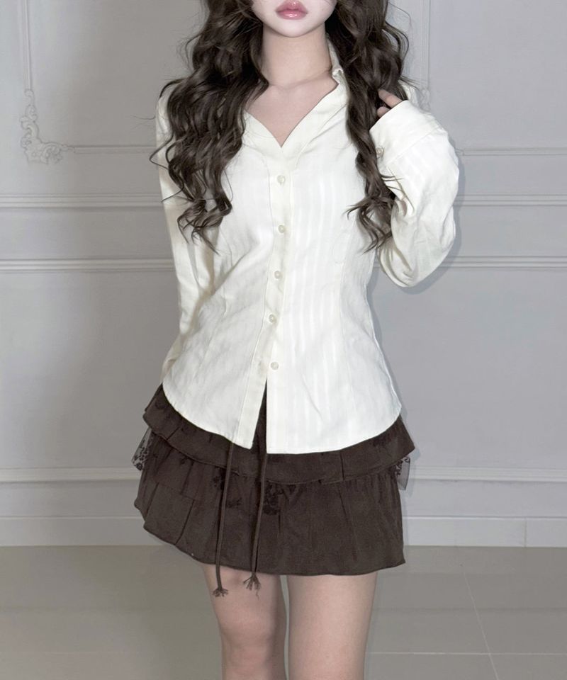 Lily Suède Shirt (3colors)