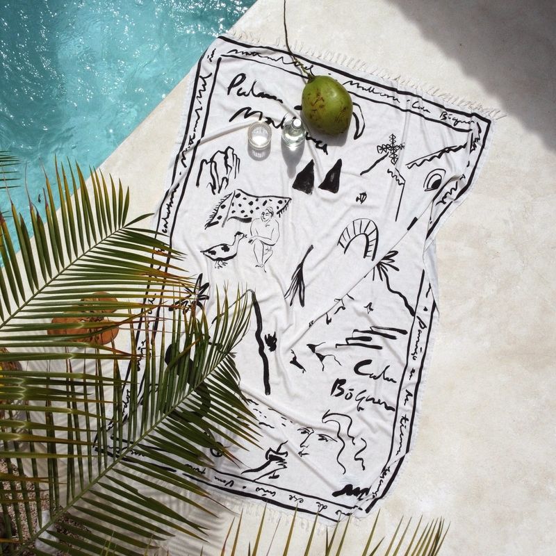 [Eco blanket] Mallorca - Natural