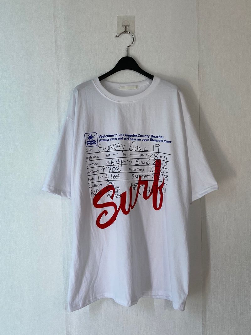 surf lettering half T 2C
