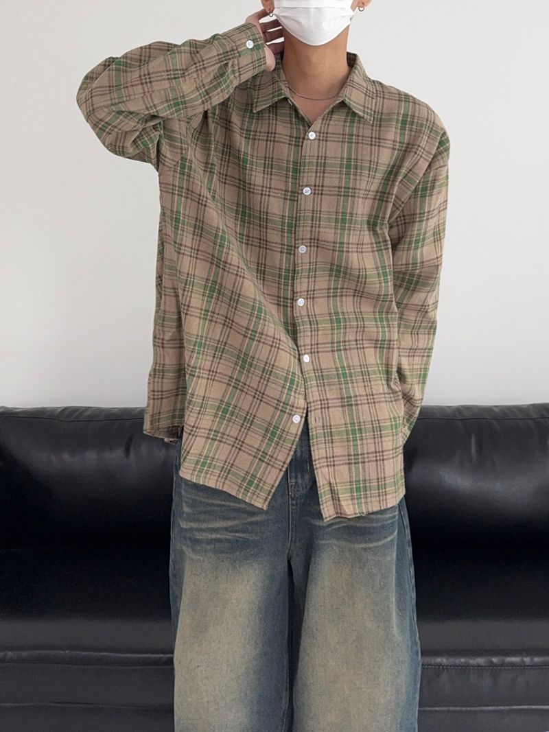 [MADE] Urban Mood Wool Over Check Shirt (6C)