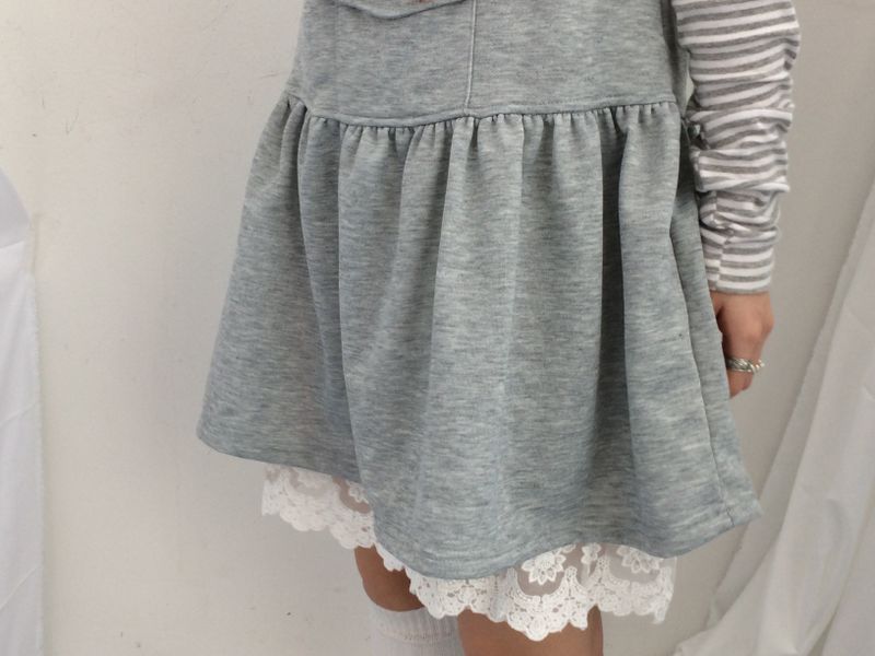 Pocket Flare Hooded Dress