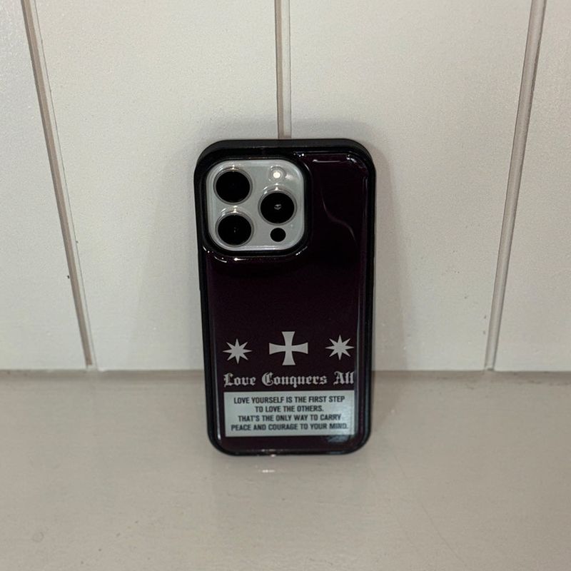 Love cross epoxy case