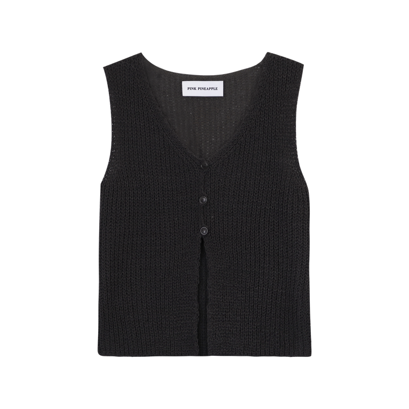 SIMPLE KNIT VEST