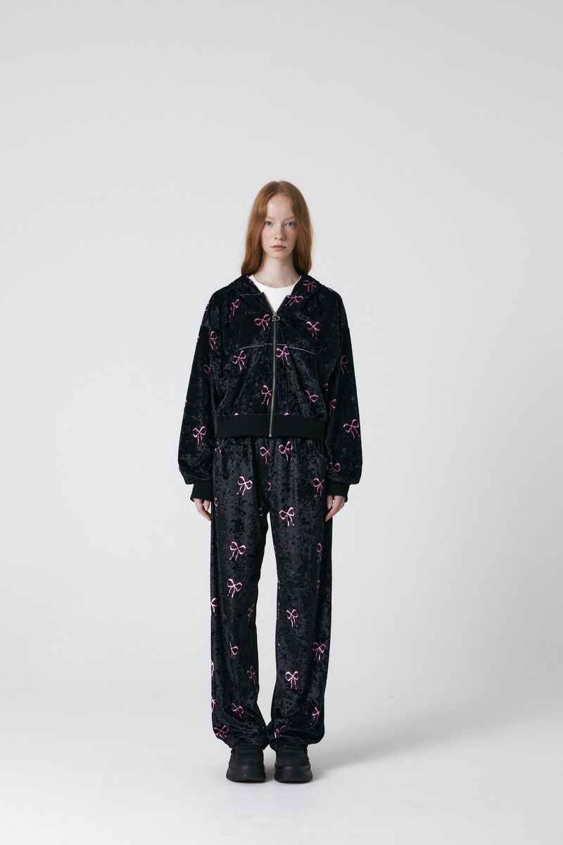 DILETTANTISME（ディレッタンティズム）の「RIBBON VELVET PANTS（Pants）」