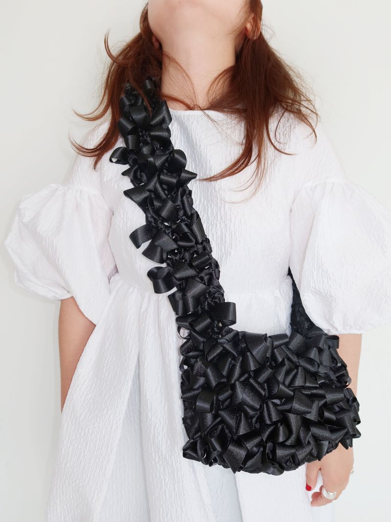 CROCHEANT（クロセアント）の「ラッフルクロスサック（バッグ）」