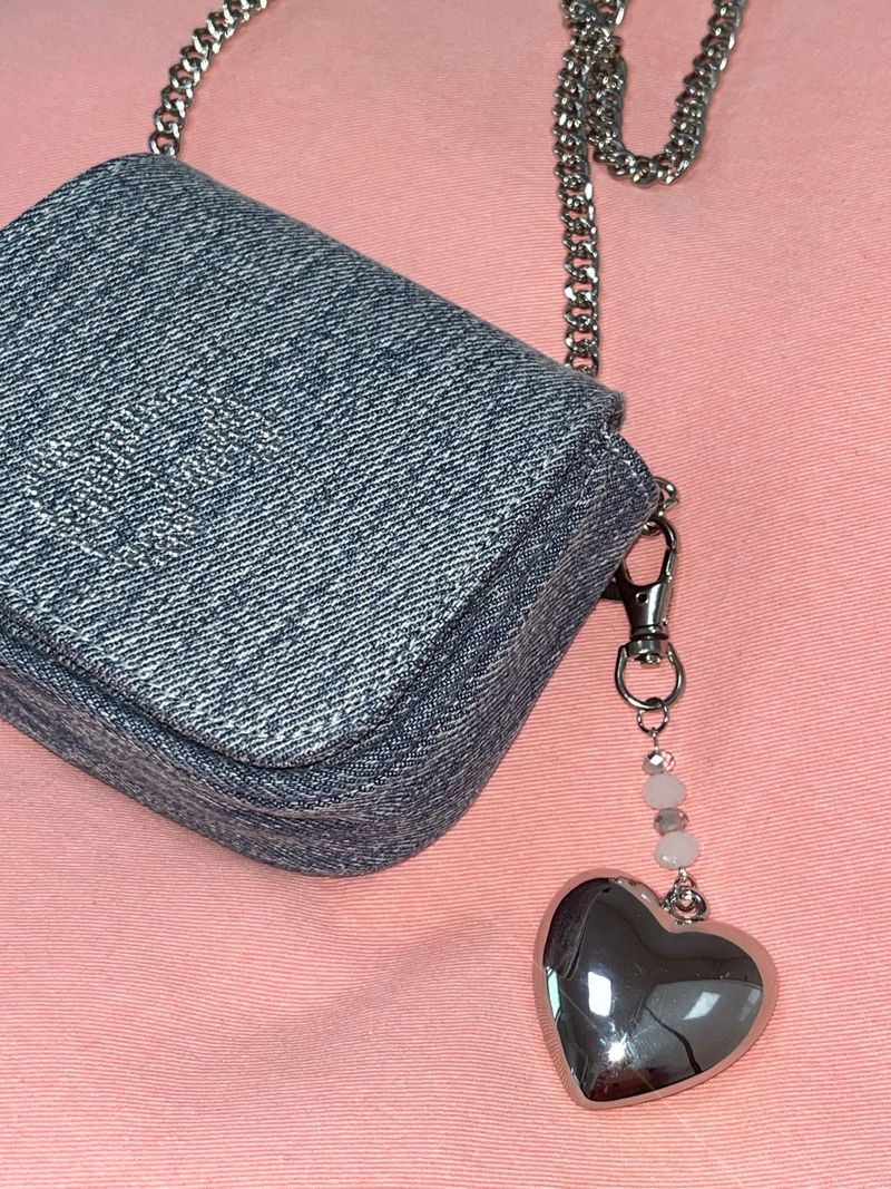 MADE silver love Keyring