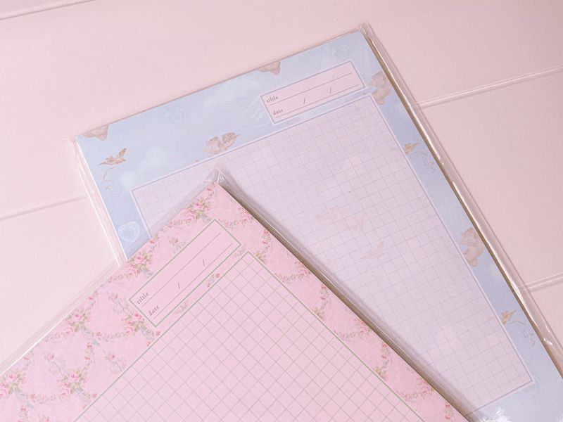 [A5] dreamy grid Memo Pad (2 types)