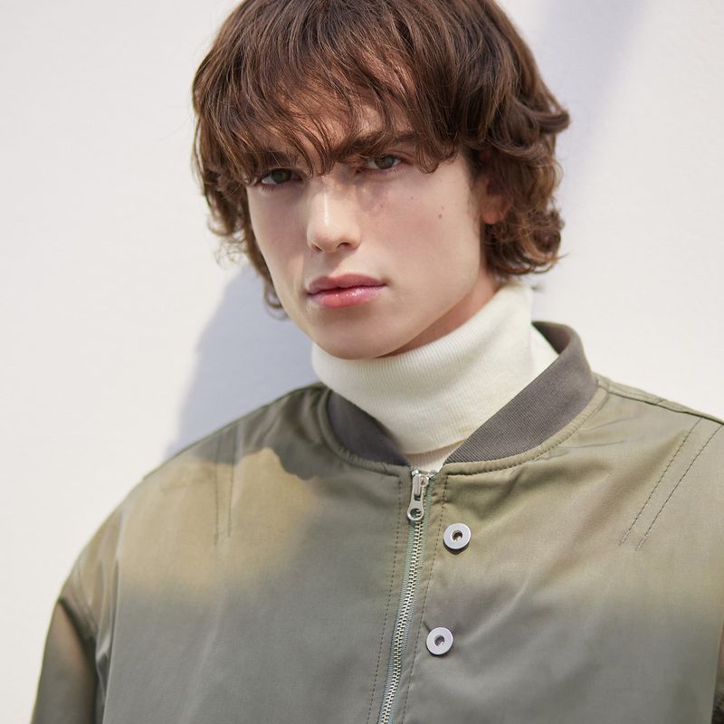 Modern MA Bomber Jacket (Khaki)