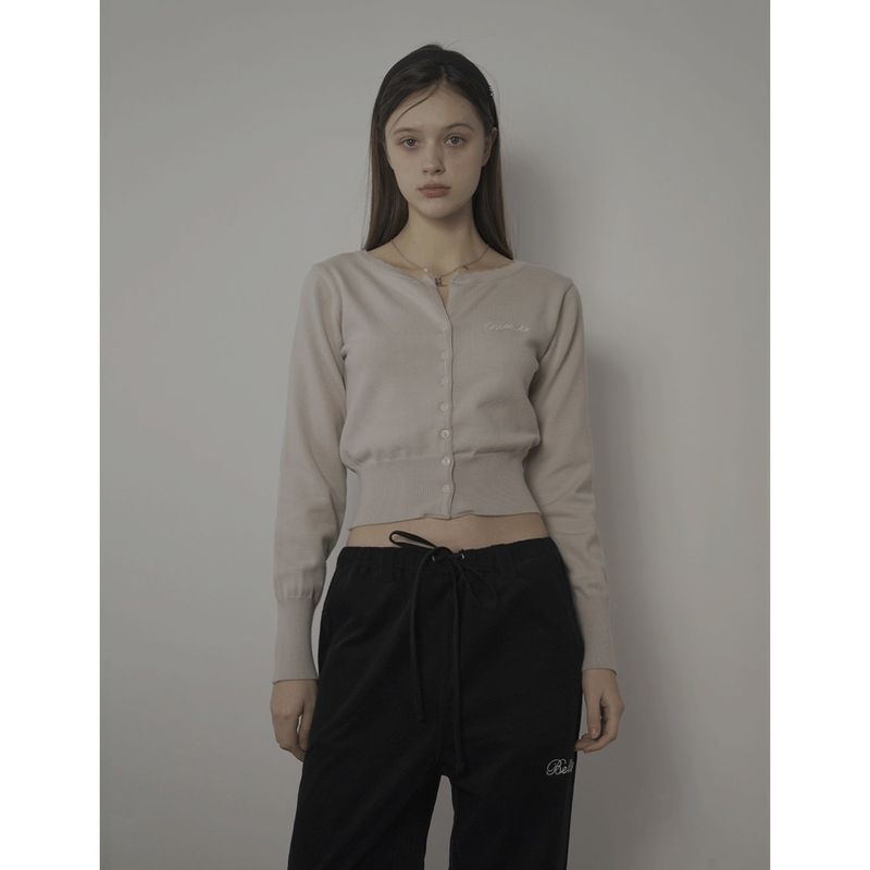 Bellialeu（ベルリアル）の「CUPCAKE CARDIGAN-BEIGE（Tops）」