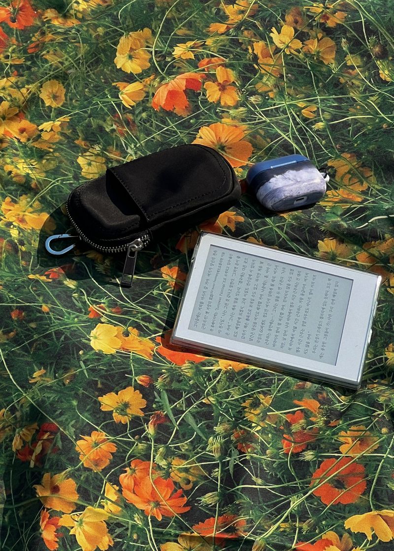 wild flower picnic mat