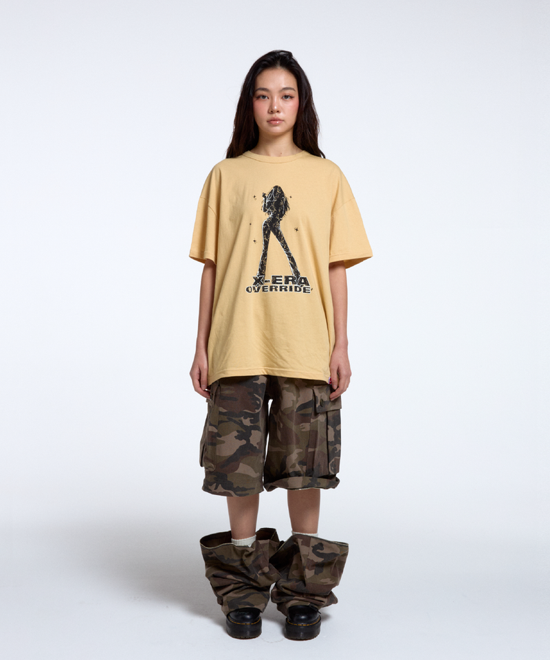 CONY CAMO 2-WAY CARGO PANTS / KHAKI